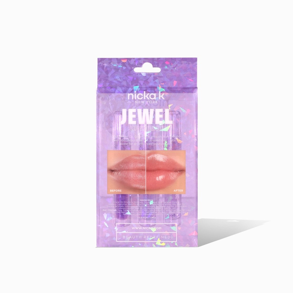 NICKA K NEW YORK - Jewel Lip Glow Oil (3) - Picture 3 of 3